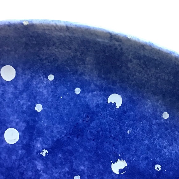 SNOW SCENE Platter Multicolored Round 14” diameter - Picture 4 of 7